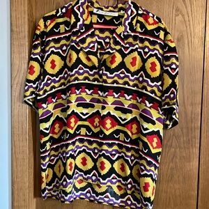 Very funky silk blouse!